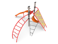UltraPlay North Star commercial playground play structure - full view