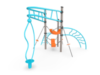 UltraPlay Nina commercial play structure - full view, BT407