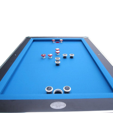 Image of Berner The Brickell Pro Solid Wood Slate Bumper Pool Table