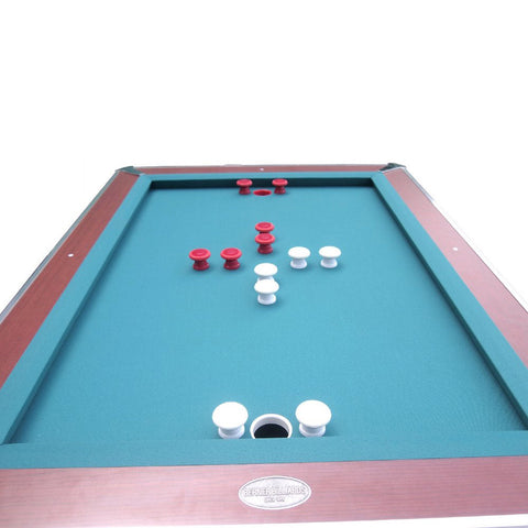 Image of Berner The Brickell Pro Solid Wood Slate Bumper Pool Table