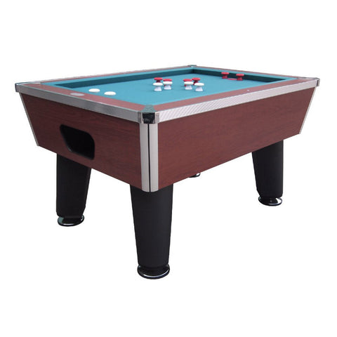 Image of Berner The Brickell Pro Solid Wood Slate Bumper Pool Table