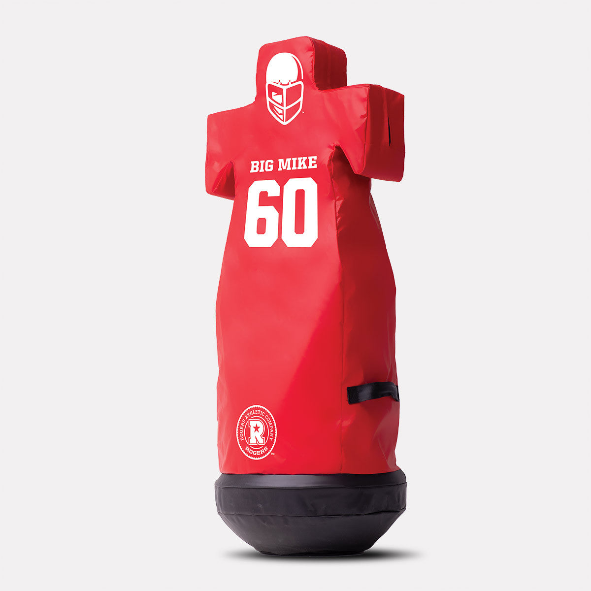 Rogers Athletic Big Mike Pop-Up Football Blocking Dummy - 66 inch tall silhouette with built-in armpit aiming points