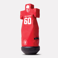 Rogers Athletic Big Mike Pop-Up Football Blocking Dummy - 66 inch tall silhouette with built-in armpit aiming points