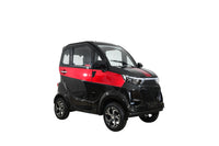 Green Transporter Q Express Fully Enclosed All-Weather Cabin Scooter