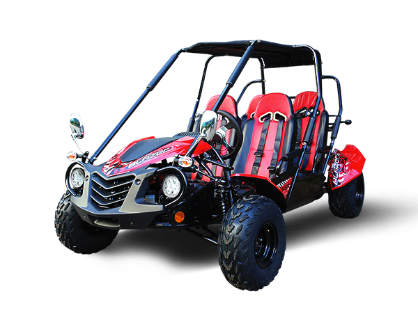 TrailMaster Blazer4 200EX EFI 4-Seater Go Kart Extended Cab - full view