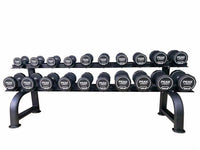 Peak Strength 5LB-50LB Hex Urethane Dumbbells (Rack Sold Separately)