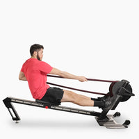 Ropeflex RX3200 Endless Rowing machine with multi-mode seat and DSS Progressive Resistance Technology for lower and upper body strength-cardio training