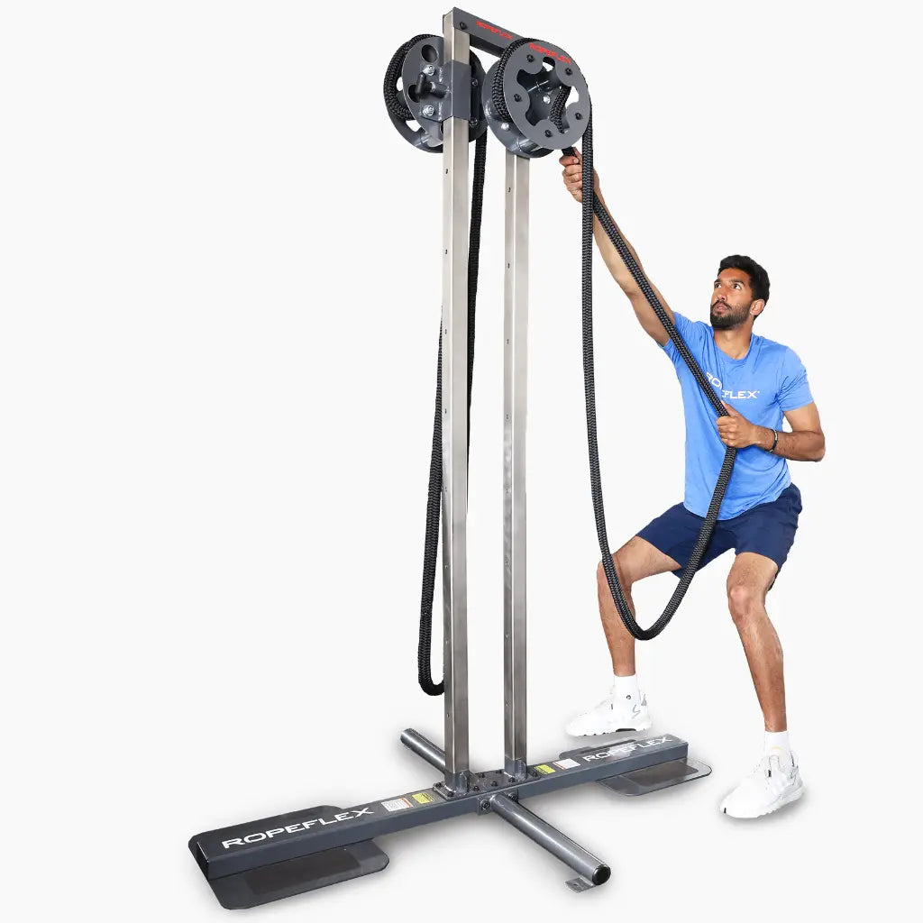 Ropeflex RX1500 Infinity Rope Trainer – Dual Drum, Full-Body Workout