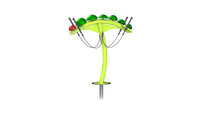 Freenotes Caterpillar Bells - Outdoor Musical Playground Instrument