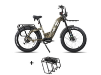 Birch Direwolf Mid-Drive Hunting Rear Rack eBike Battery Pack Set