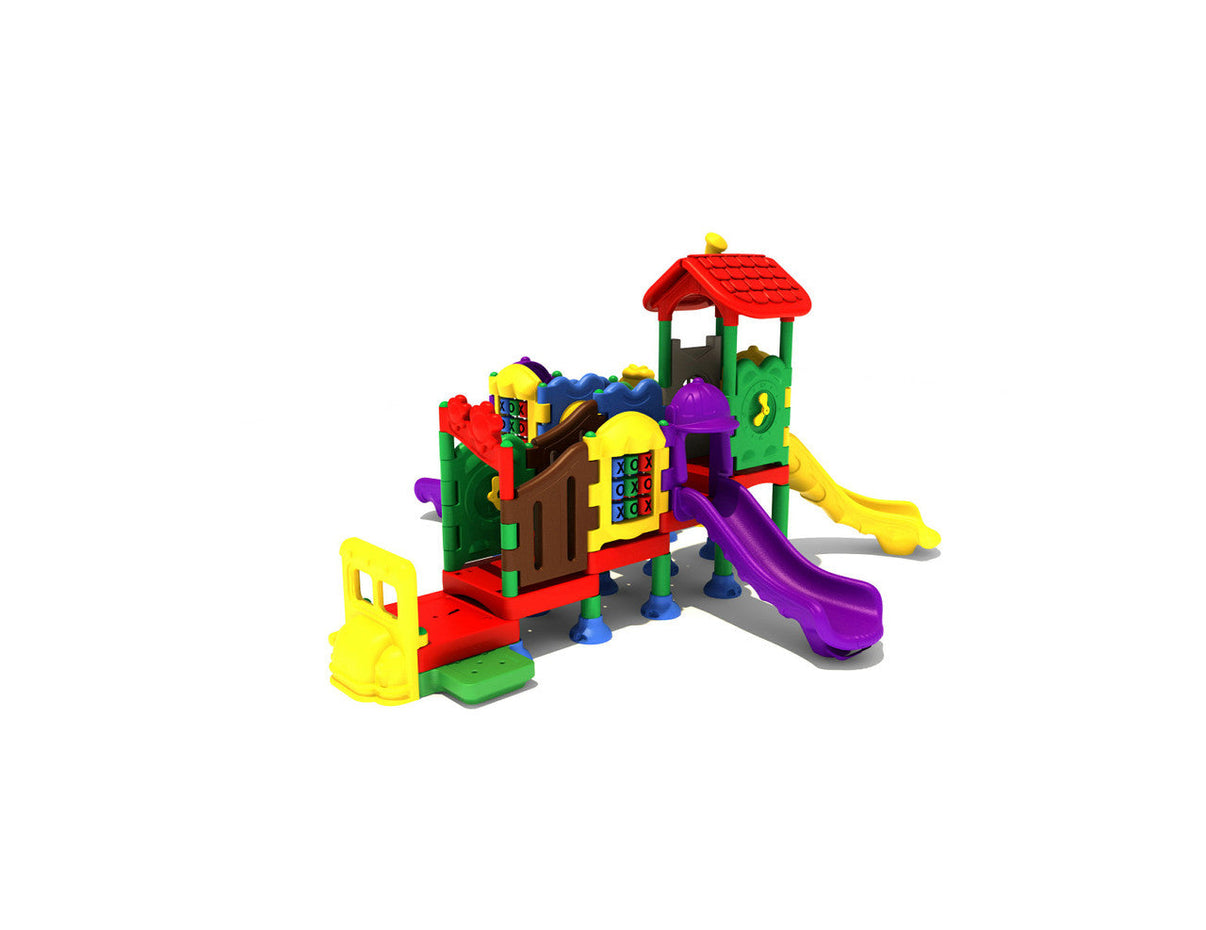Playground Boss Imagine 6 Toddler Playset - Back View