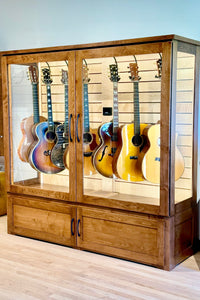 ClimaCab Grand+ | Maple with Boston Stain and Natural Flame Maple Accents