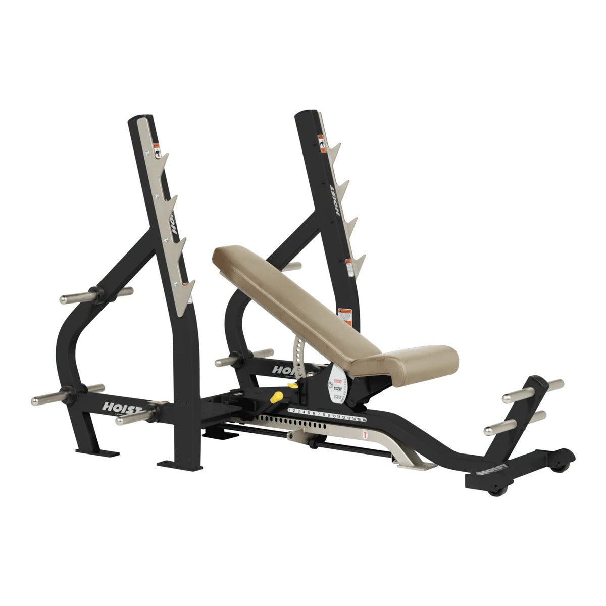 HOIST Fitness Commercial 3-Way Olympic Bench CF-2179-B