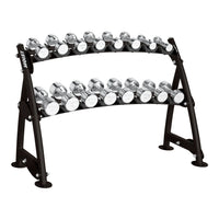HOIST Fitness 2-Tier Horizontal Beauty Bell Rack