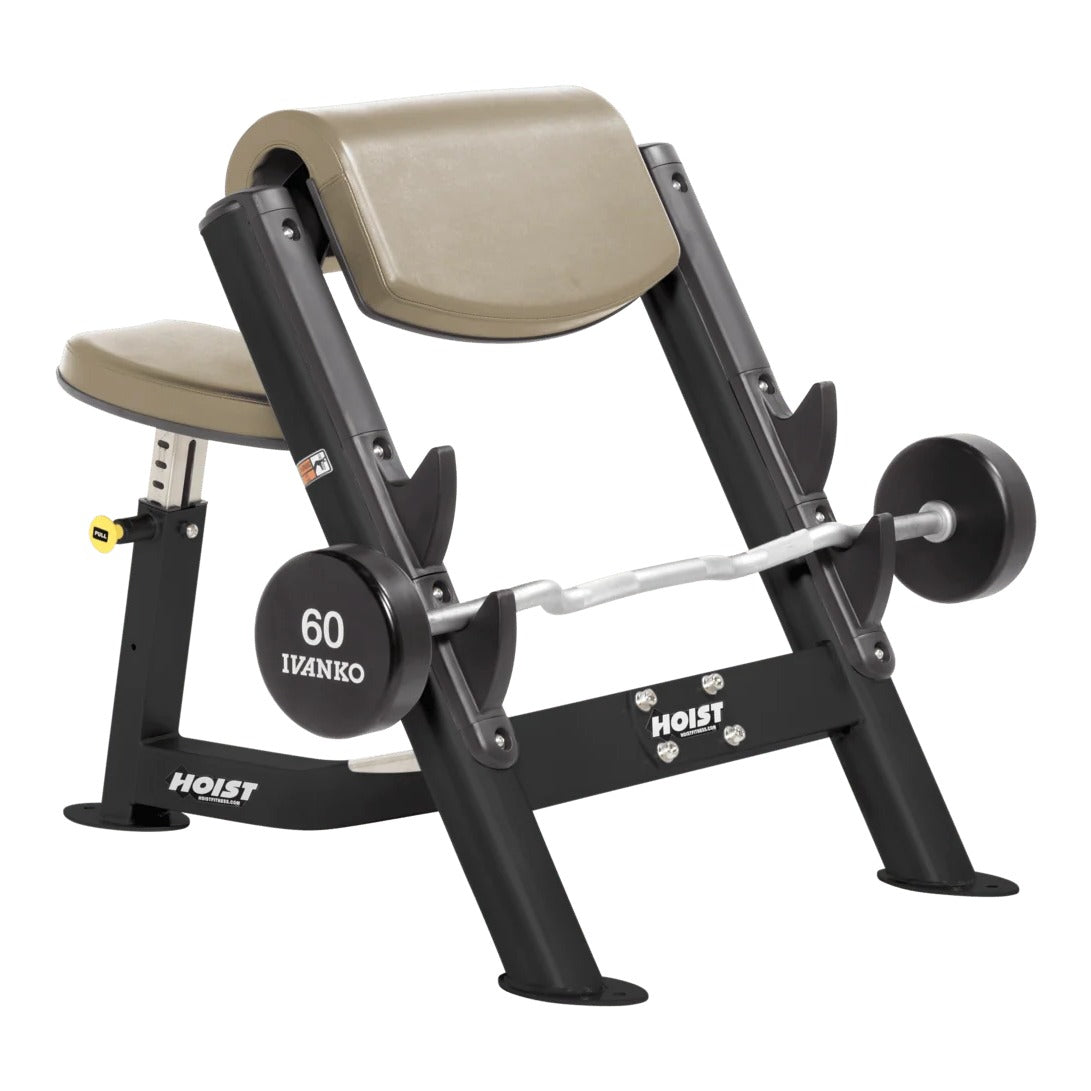 HOIST Fitness Commercial Preacher Curl - CF-3550