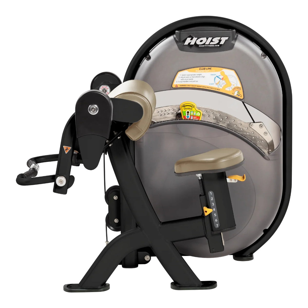 HOIST Fitness Club Line Biceps Curl Machine CL-3102
