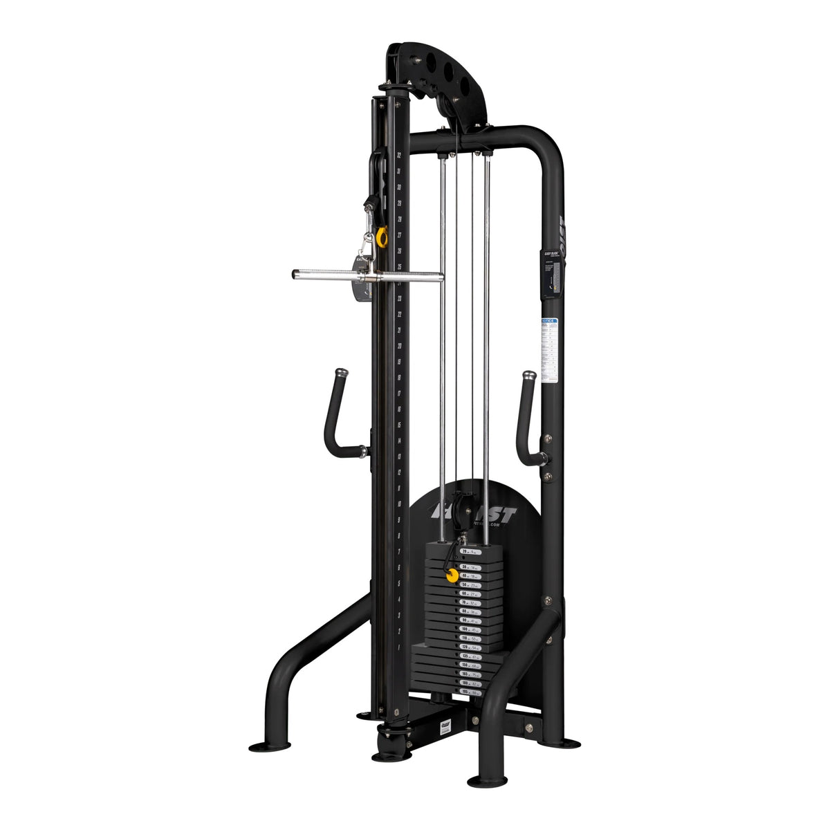 HOIST Commercial Stand Alone Hi-Lo Pulley - 195 lb Stack