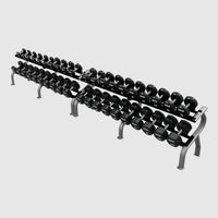 5lb to 100lb Urethane Dumbbell Pack by Troy Barbell