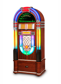 Crosley Digital LED Bluetooth Jukebox with Stand - Walnut