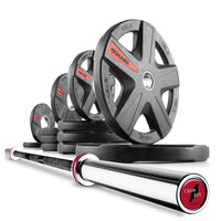 Texas Star Olympic Weight Plates and Olympic Barbell Sets by XMARK