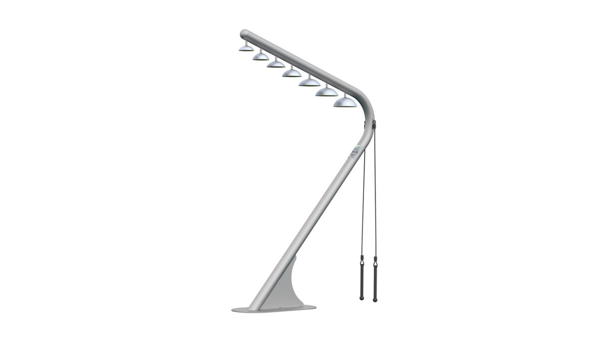 Freenotes Cascade Bells outdoor park and playground instrument - full product view