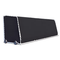 Jaypro Club Team Shelter - Portable Aluminum Frame, Weather Resistant, 10 Seat