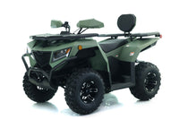 Apollo Cyber Roamer 250cc EFI ATV in Olive Green - side profile view