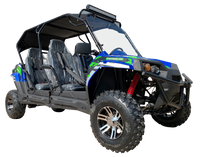 TrailMaster Challenger 4-Seater UTV right front angle view