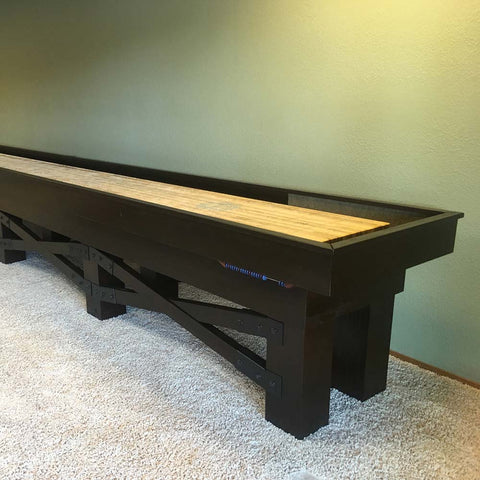 Image of Rustic Shuffleboard Table by Champion Shuffleboards