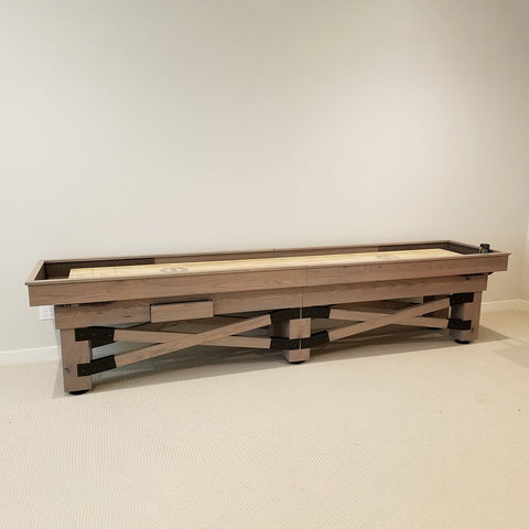 Image of Rustic Shuffleboard Table by Champion Shuffleboards