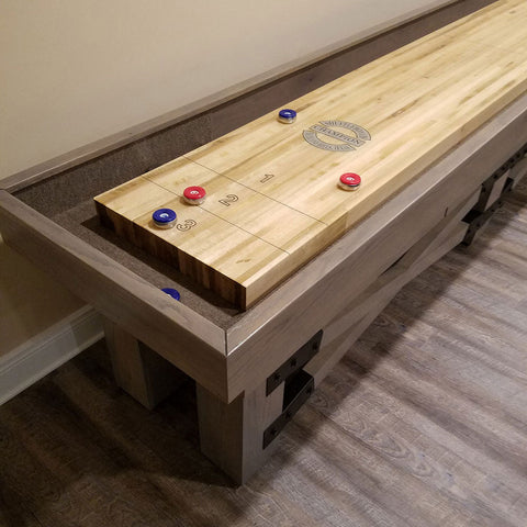 Image of Rustic Shuffleboard Table by Champion Shuffleboards