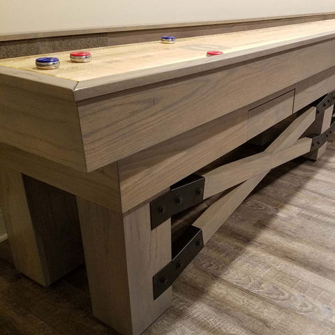 Image of Rustic Shuffleboard Table by Champion Shuffleboards