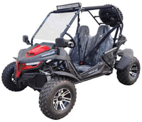 TrailMaster Cheetah 200EX EFI Go Kart with CVT Automatic Transmission, Alloy Wheels and Windshield - hero shot