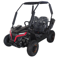 TrailMaster Cheetah i6 Electric Kids Go Kart front three-quarter view