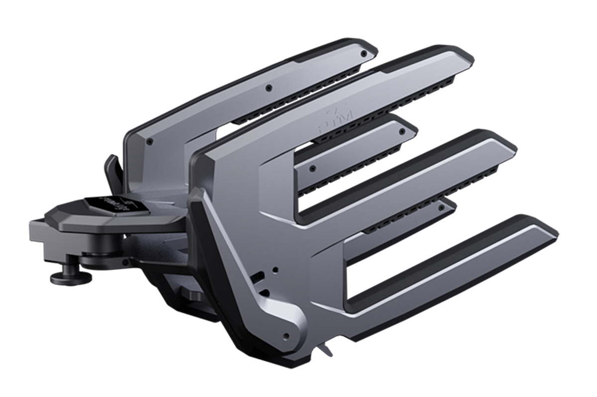PTM Watersports ClampForce 3.0 Wakeboard Board Rack Pair - Titanium Gray