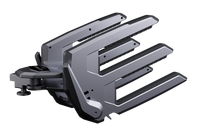 PTM Watersports ClampForce 3.0 Wakeboard Board Rack Pair - Titanium Gray