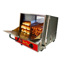 8080 Classic Dog Hot Dog Steamer by Paragon Concessions