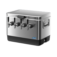 4-Tap Jockey Box Portable Draft Cooler by Coldbreak