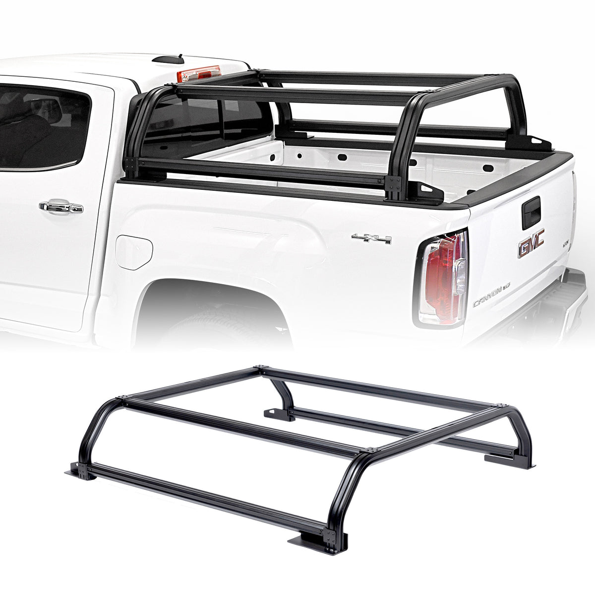 Putco Venture TEC Overland Rack on Chevy Colorado/GMC Canyon - full view
