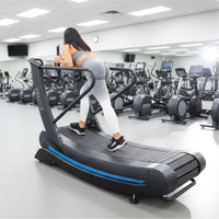 Commercial Self Powered Curve Treadmill - Muscle D Fitness - Standalone