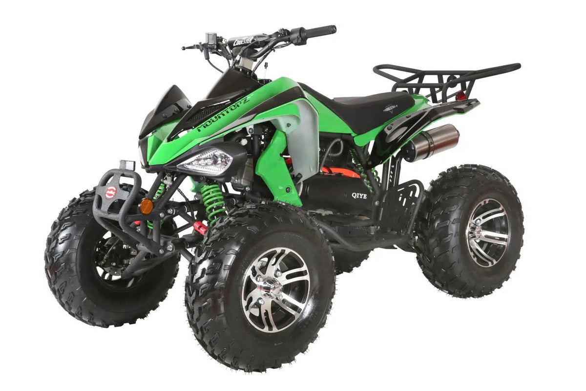 Coolster 3200S 200cc Sport ATV - full view showing race-style alloy wheels and aggressive tire tread