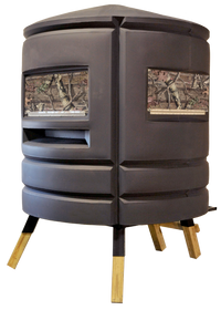 Sportsman's Condo Crossbow Condo Hunting Blind - Black finish, front view