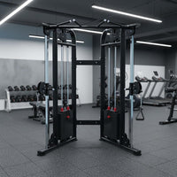 Muscle D Fitness Dual Adjustable Pulley | 88" Commercial Cable Machine