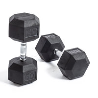 Bells of Steel Ergo Rubber Hex Dumbbells