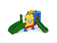 UltraPlay Discovery Center Spring two-deck toddler play structure front view