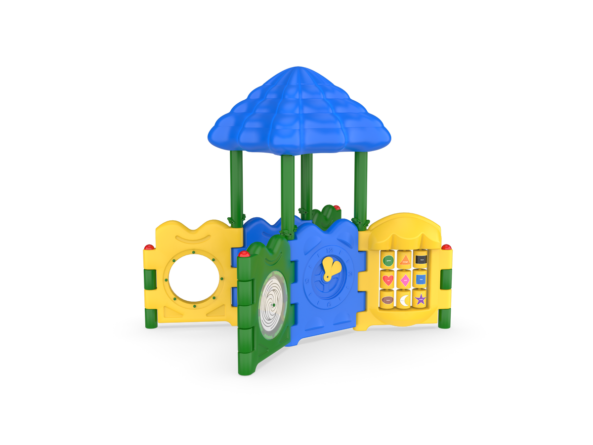 UltraPlay Discovery Center Ground Level Playhouse - Full View