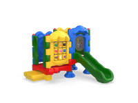 UltraPlay Discovery Center Seedling toddler play structure - front view, no roof