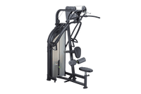 SportsArt DF-303 Dual Function Lat Pulldown Mid Row and Chest Press Machine - Full View