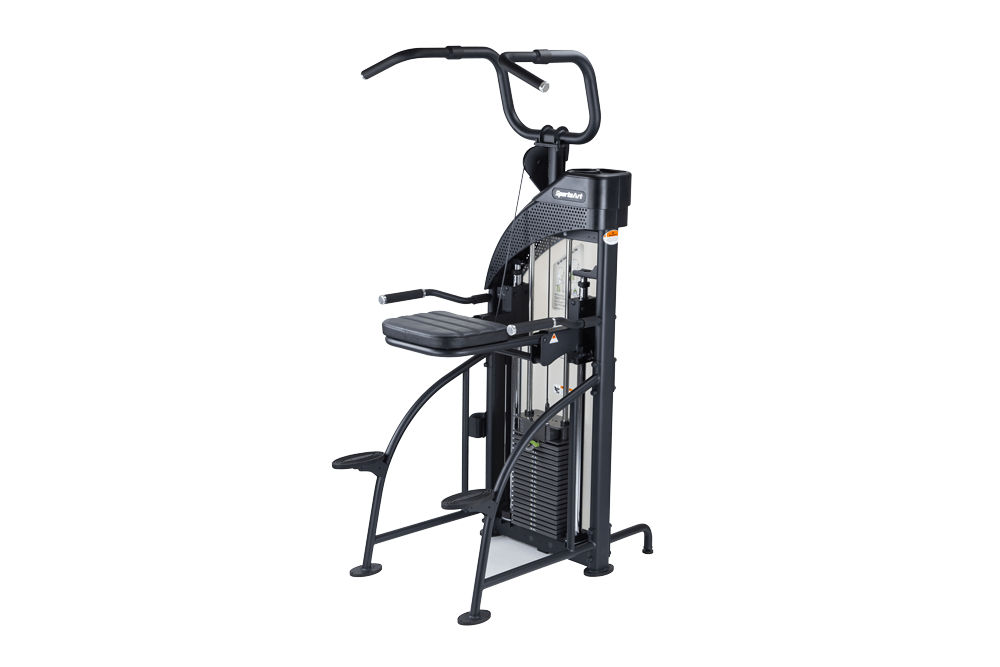 SportsArt DF-307 Assisted Chin-Up and Tricep Dip Dual Function Strength Machine