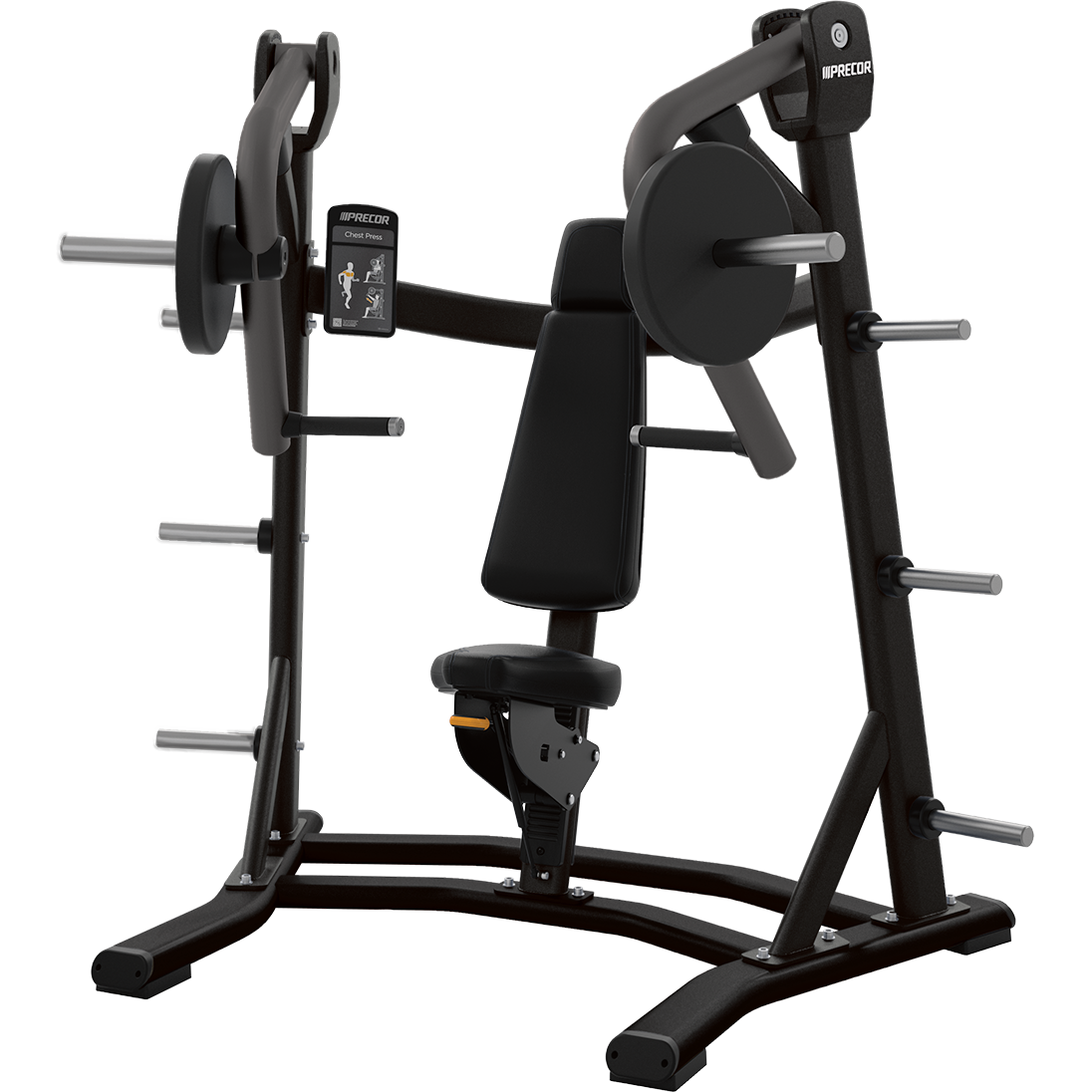 Precor Discovery DPL0540 Plate Loaded Chest Press - full product view